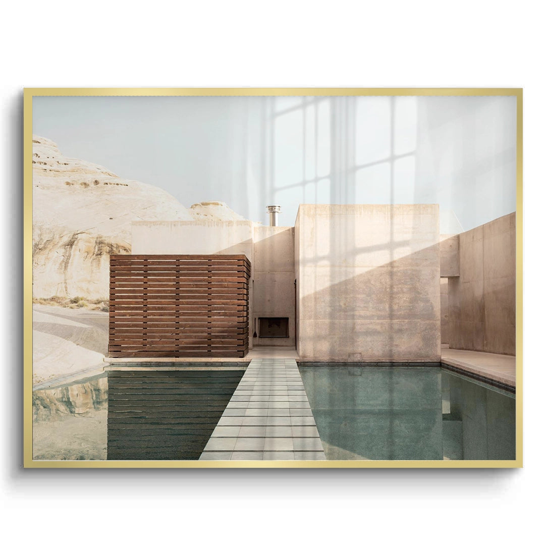 2Earthy Tones Brutalist - Fine Art