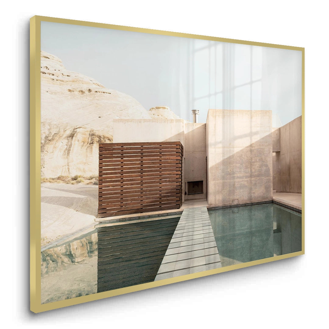 2Earthy Tones Brutalist - Fine Art