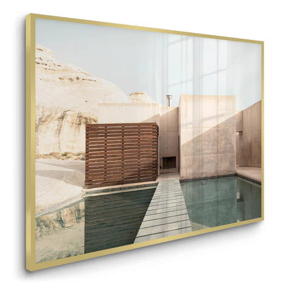 Earthy Tones Brutalist - Fine Art