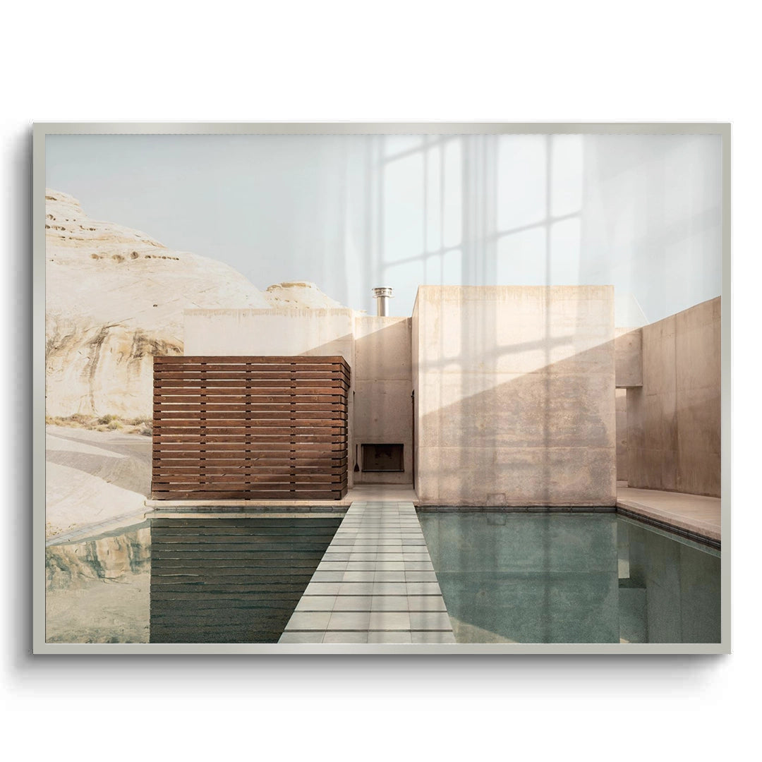 2Earthy Tones Brutalist - Fine Art