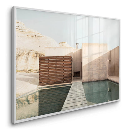 Earthy Tones Brutalist - Fine Art