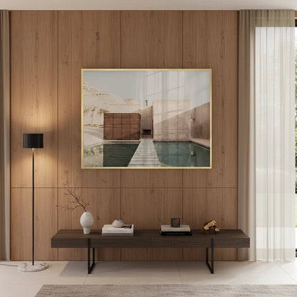 Earthy Tones Brutalist - Fine Art