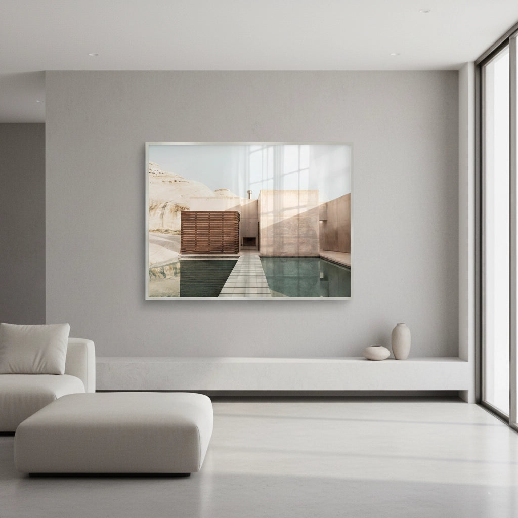 2Earthy Tones Brutalist - Fine Art