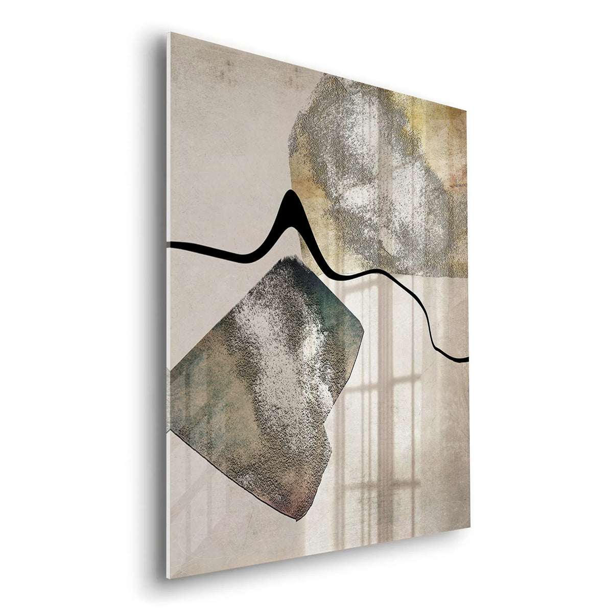 Echoes of Stone - Acrylic - Jasmineart.ae