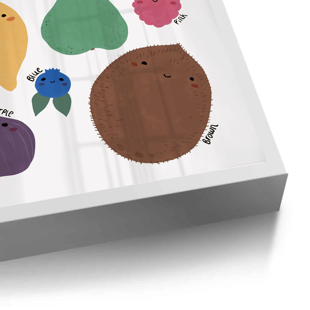 2Educational Fruit and Color - Fine Art