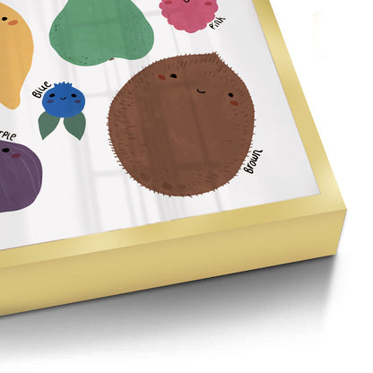 Educational Fruit and Color - Fine Art