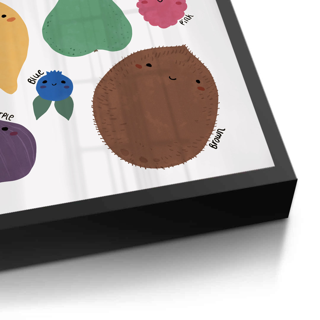 2Educational Fruit and Color - Fine Art