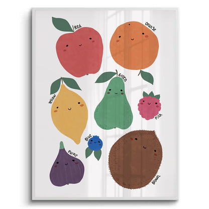 Educational Fruit and Color - Fine Art