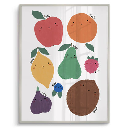 Educational Fruit and Color - Fine Art