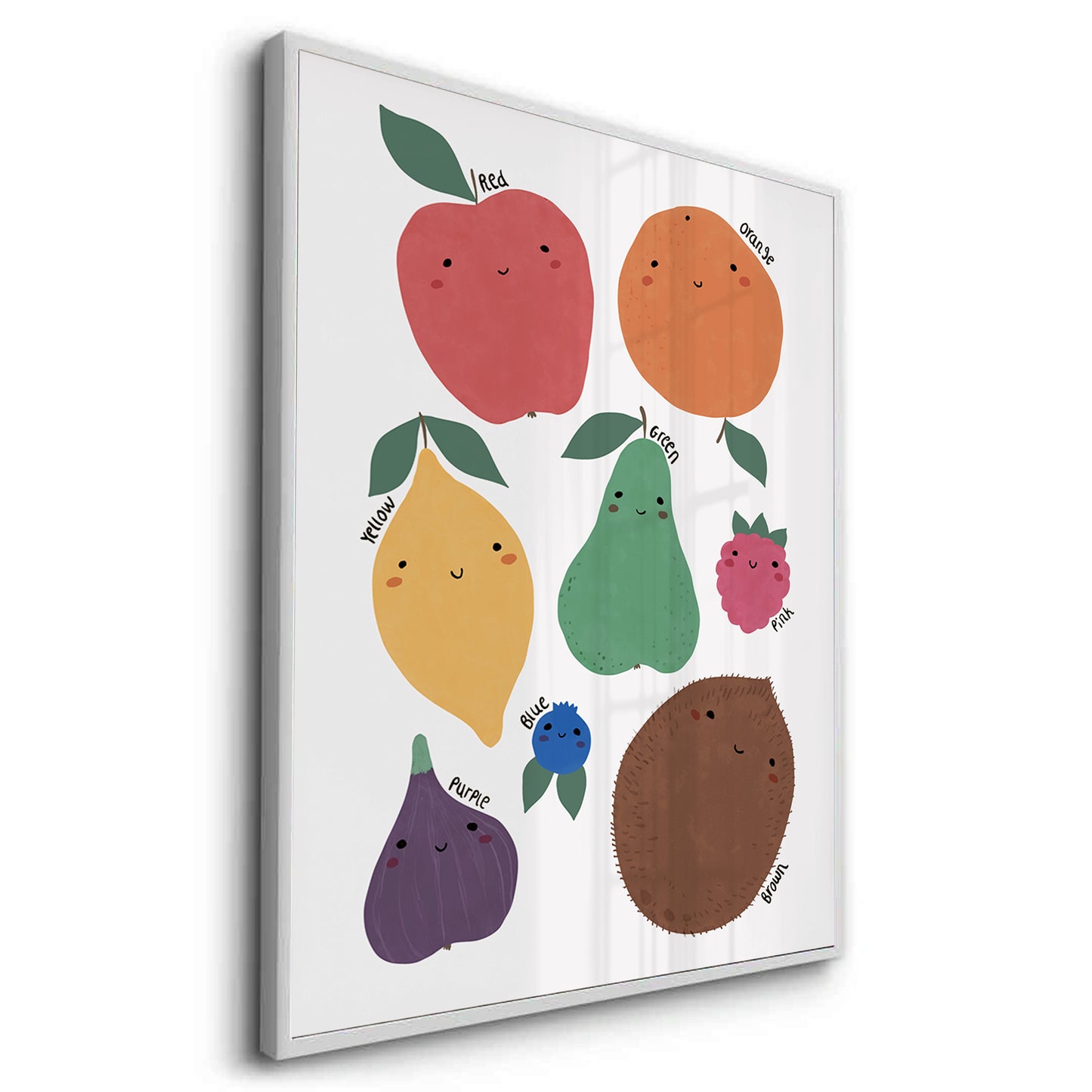 2Educational Fruit and Color - Fine Art