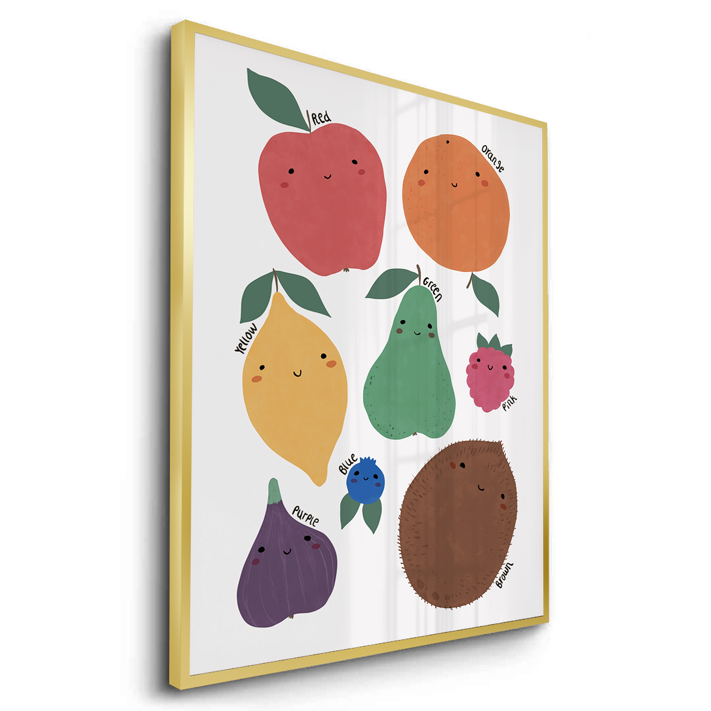 2Educational Fruit and Color - Fine Art