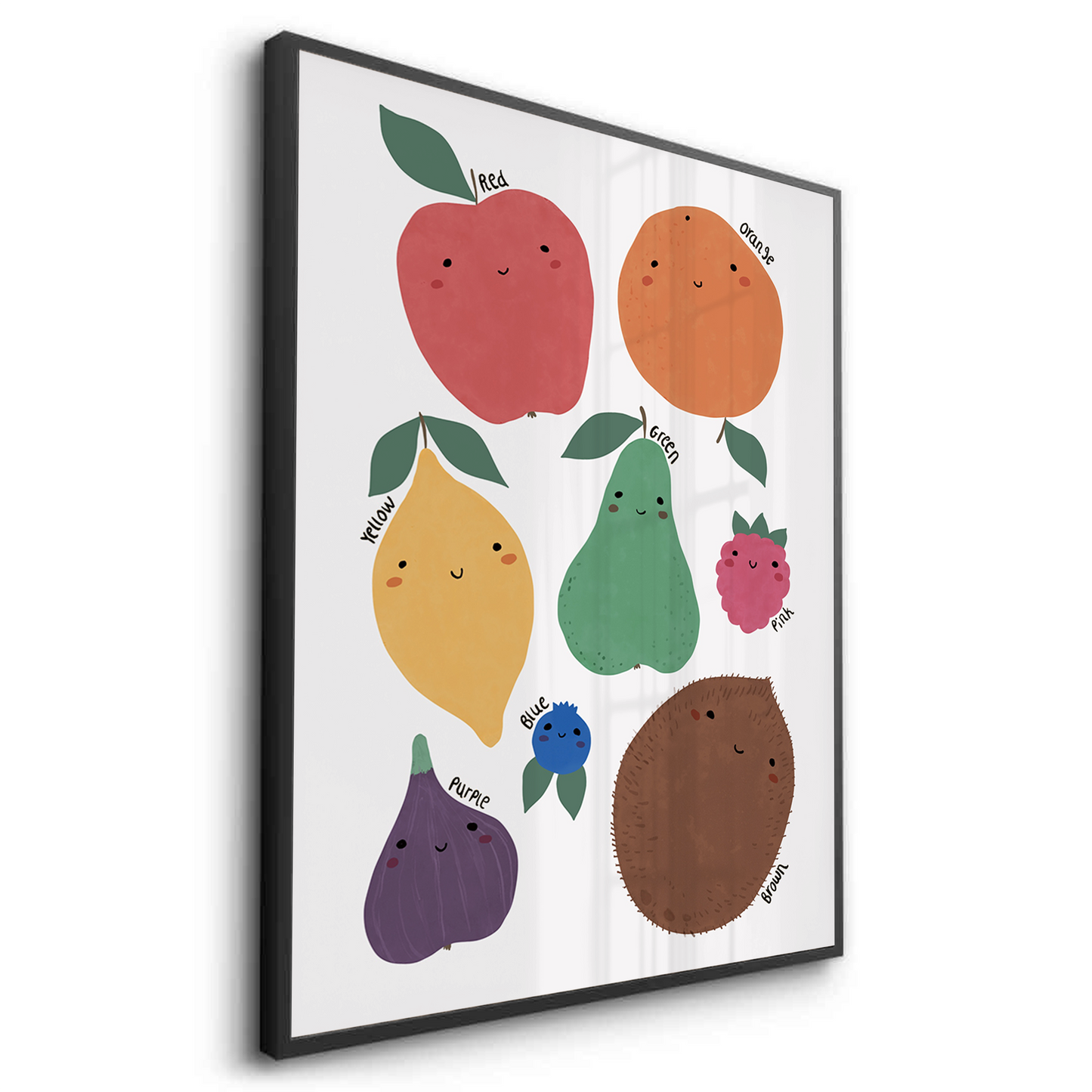 2Educational Fruit and Color - Fine Art