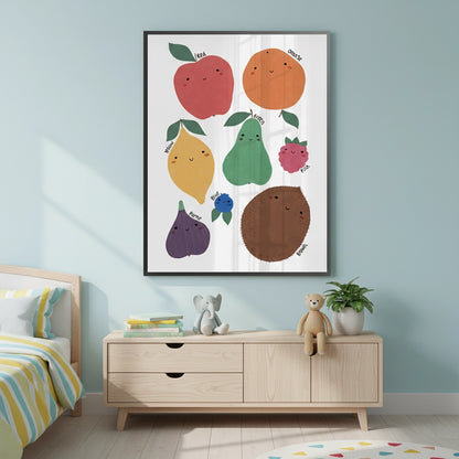 Educational Fruit and Color - Fine Art