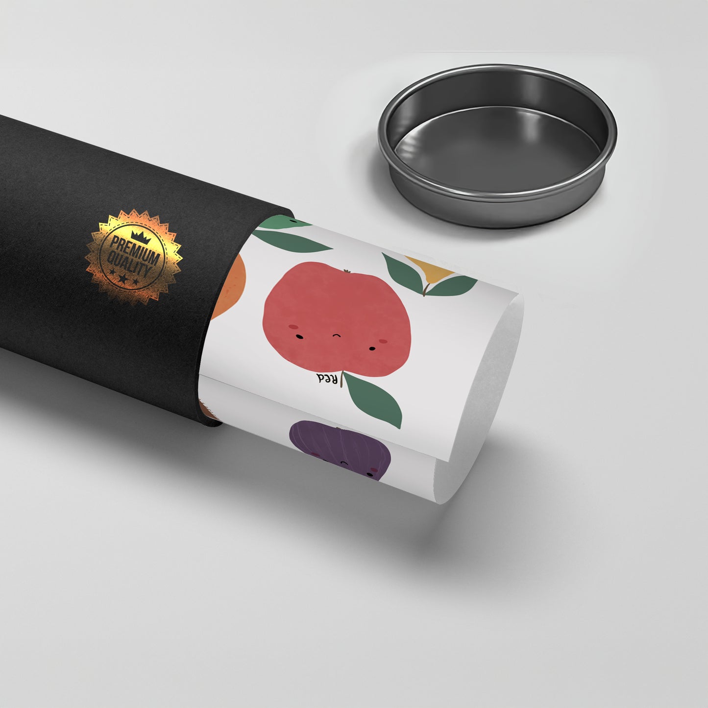 2Educational Fruit and Color - Poster