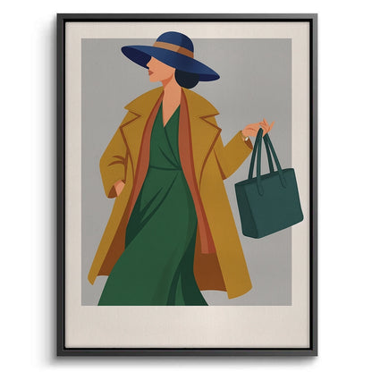 Elegant Lady - Canvas