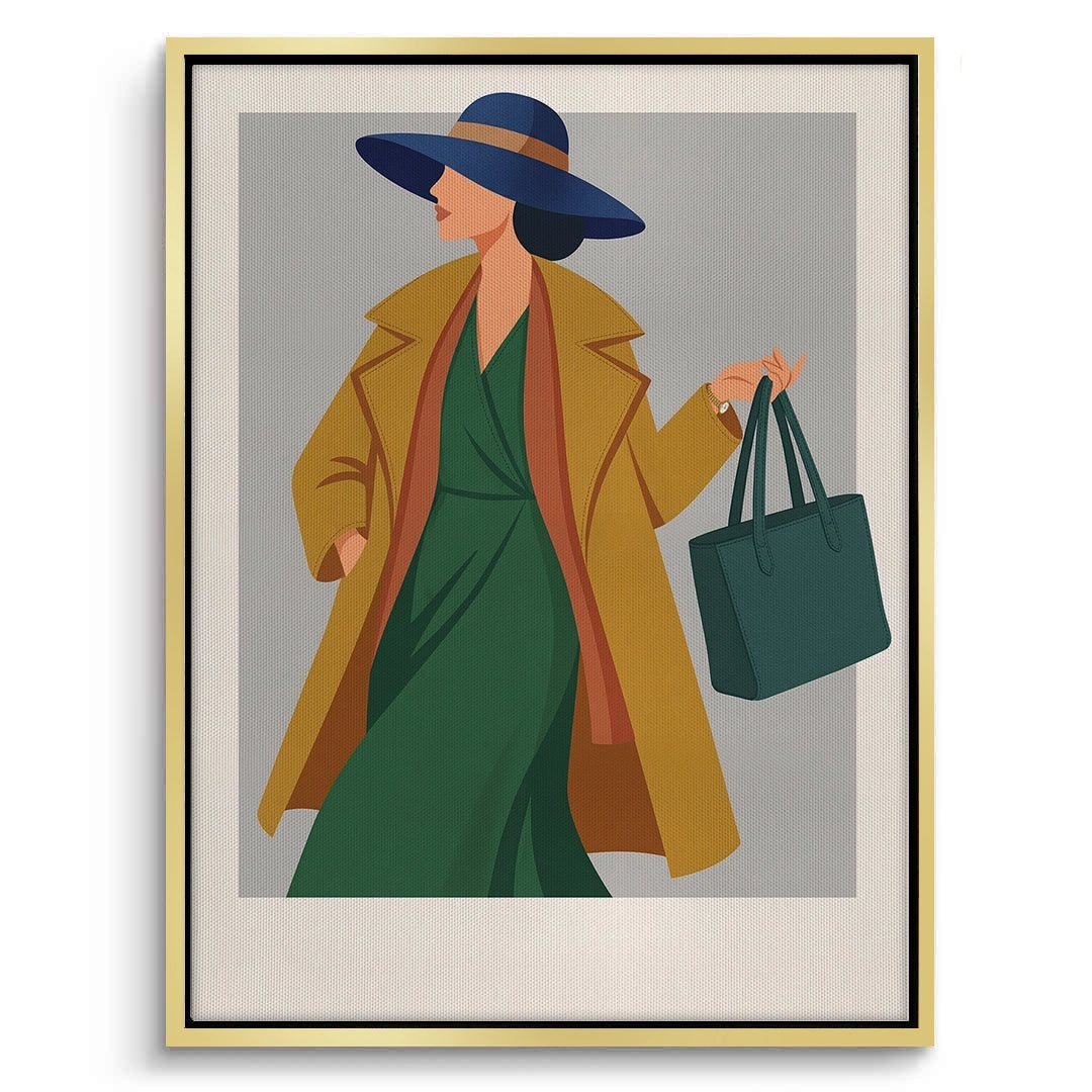 2Elegant Lady - Canvas