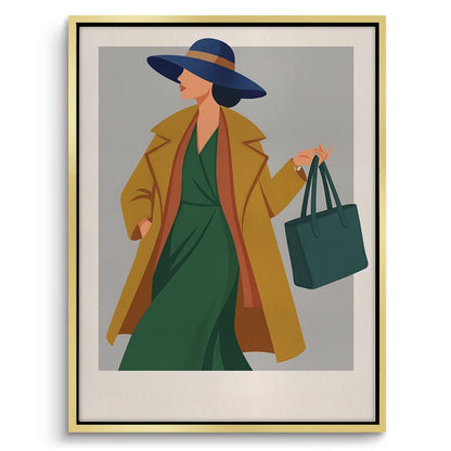 Elegant Lady - Canvas