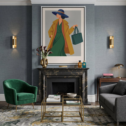 Elegant Lady - Canvas