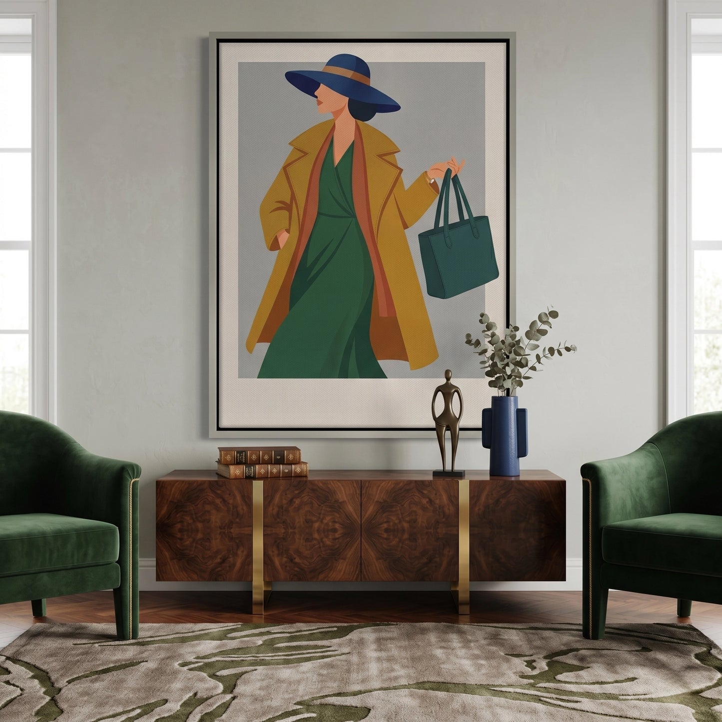 2Elegant Lady - Canvas