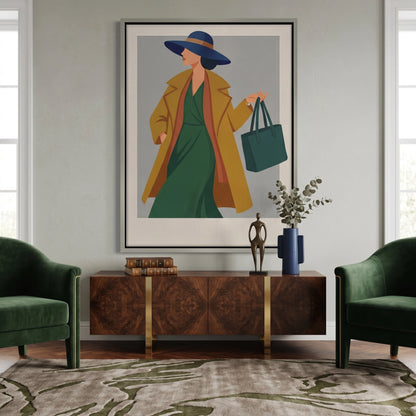 Elegant Lady - Canvas