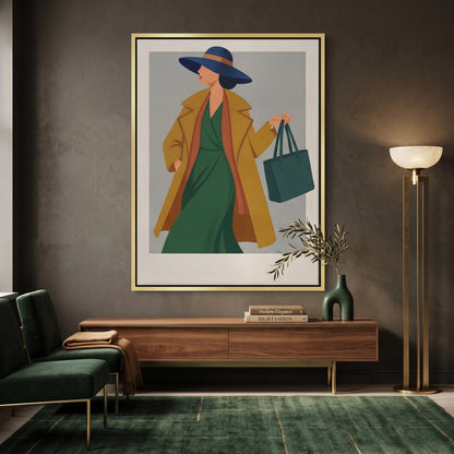 Elegant Lady - Canvas