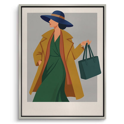 Elegant Lady - Canvas