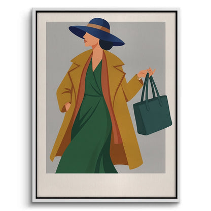 Elegant Lady - Canvas