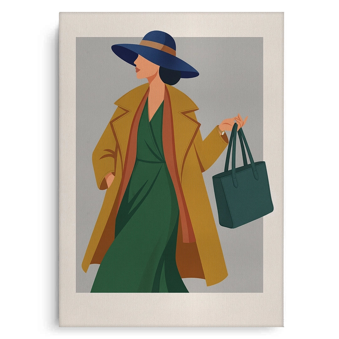 2Elegant Lady - Canvas