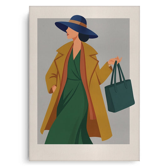 Elegant Lady - Canvas