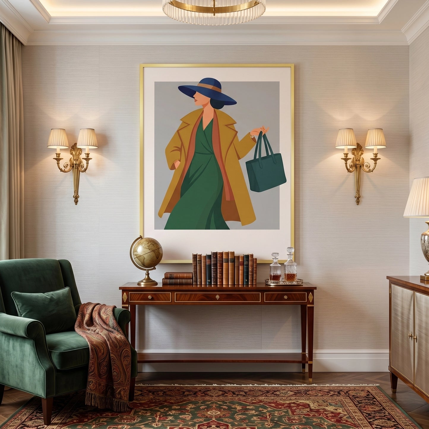 2Elegant Lady - Fine Art