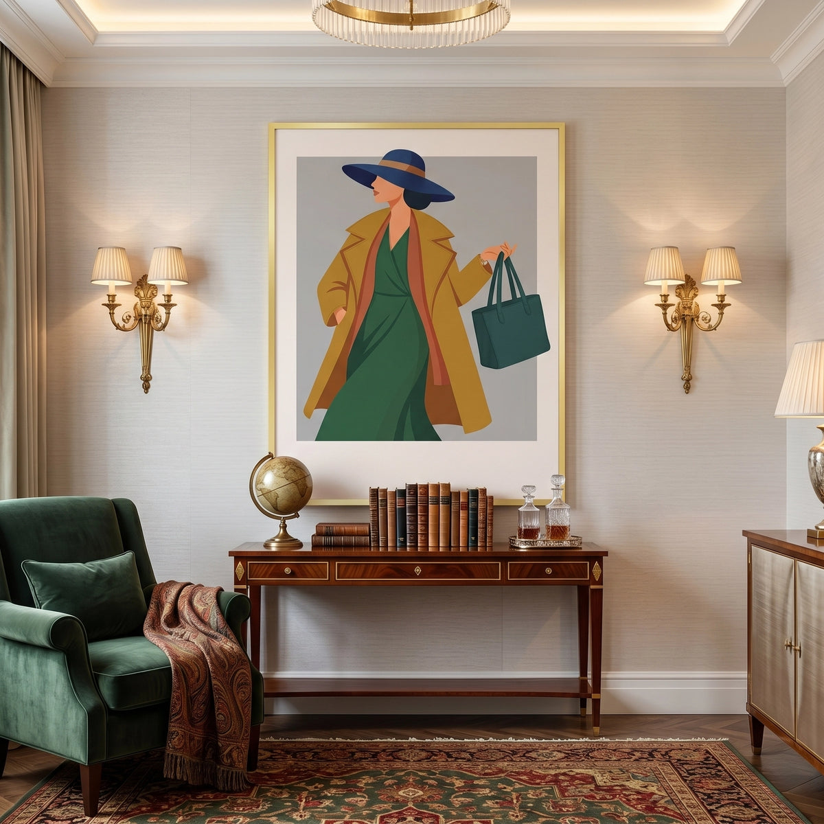 Elegant Lady - Fine Art