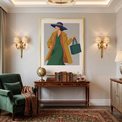 Elegant Lady - Fine Art