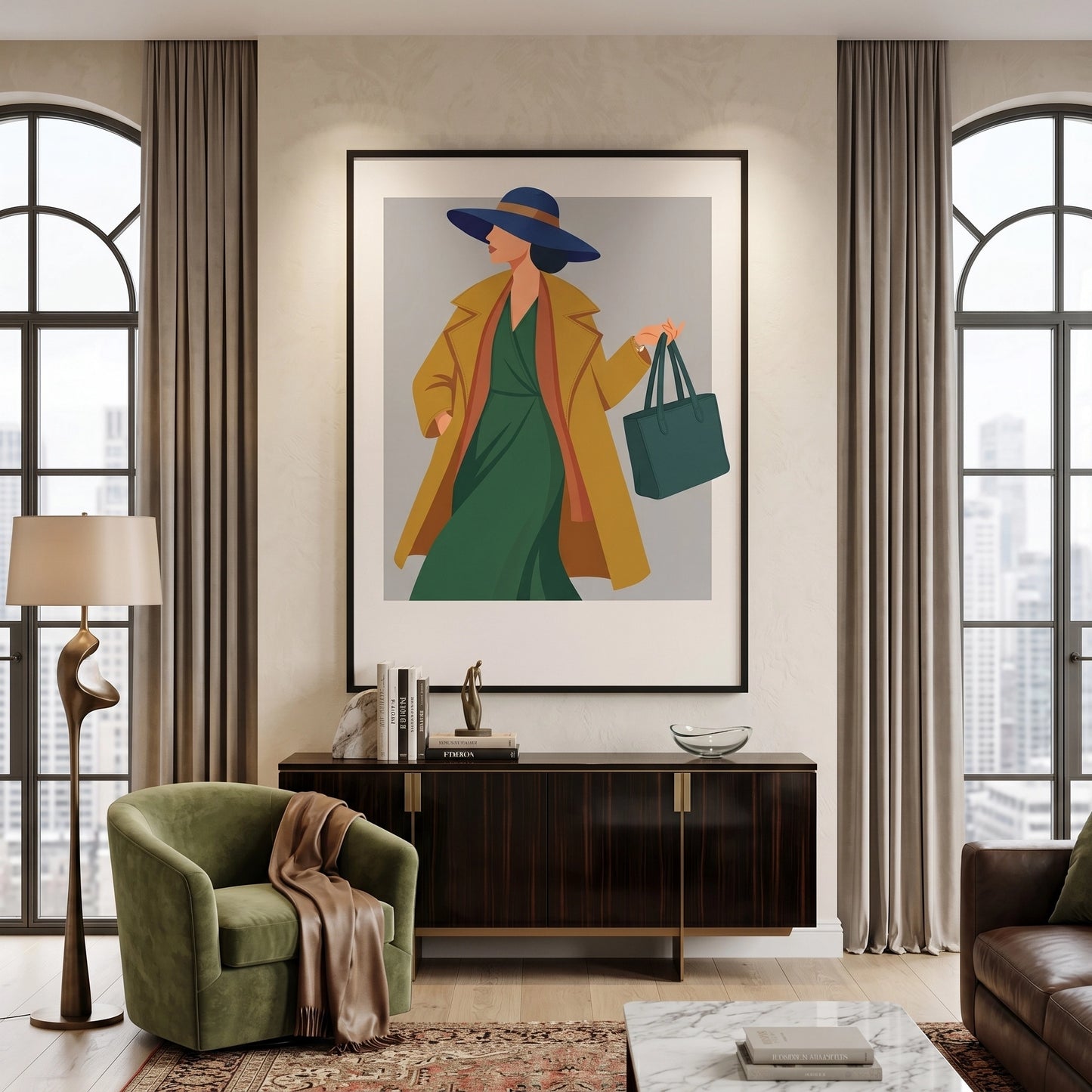 2Elegant Lady - Fine Art