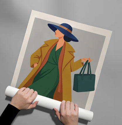 Elegant Lady - Poster