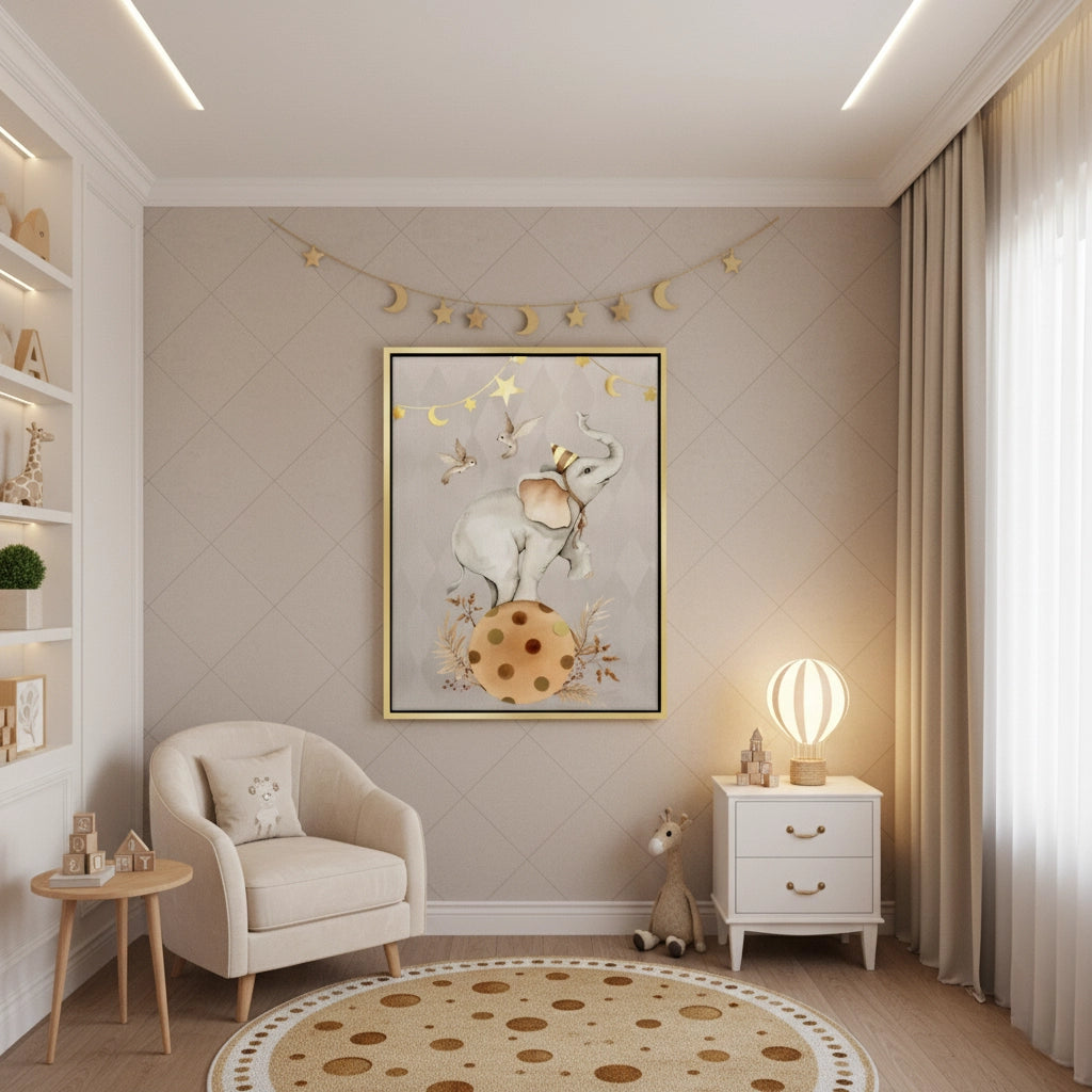 2Elephant Nursery - Canvas