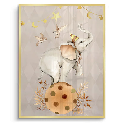 Elephant Nursery - Fine Art