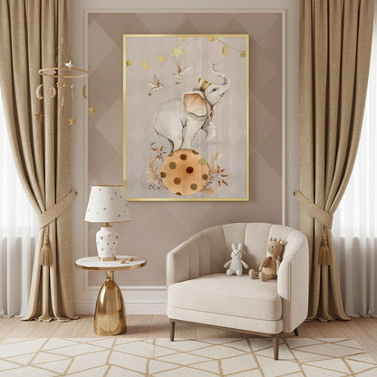 Elephant Nursery - Fine Art