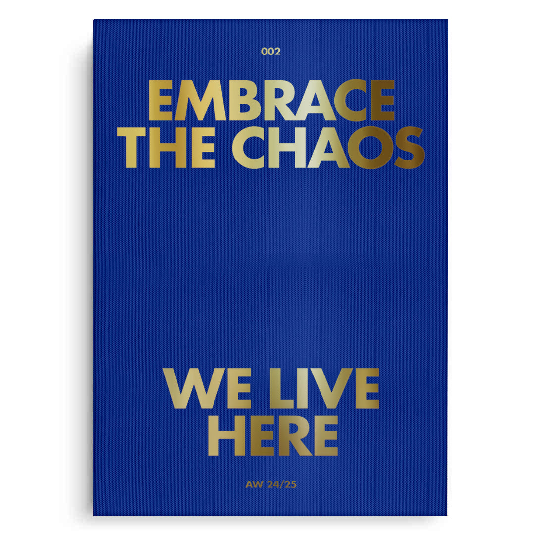 2Embrace The Chaos - Canvas