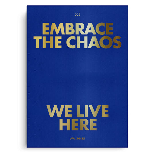 Embrace The Chaos - Canvas