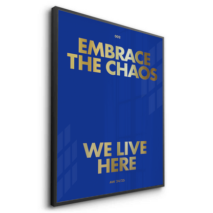 Embrace The Chaos - Fine Art