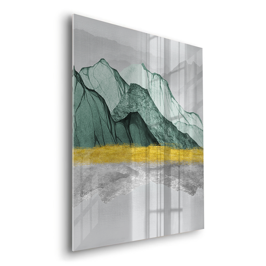 Emerald Horizons - Acrylic