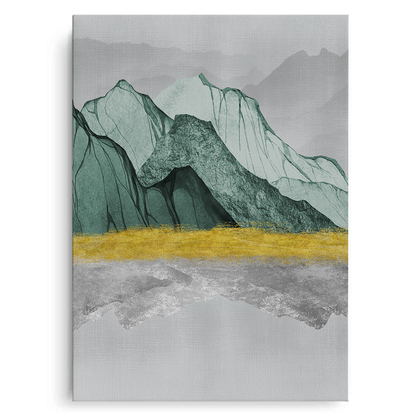 Emerald Horizons - canvas