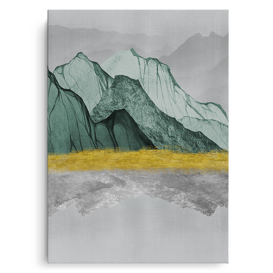 Emerald Horizons - canvas
