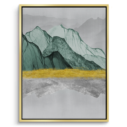 Emerald Horizons - canvas