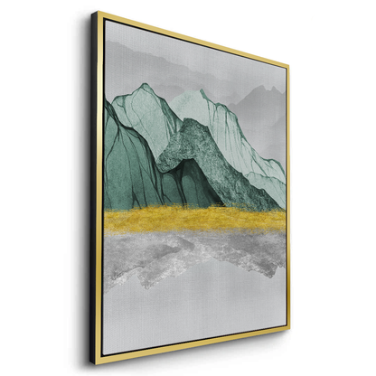Emerald Horizons - canvas