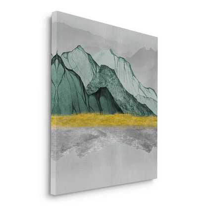 Emerald Horizons - canvas