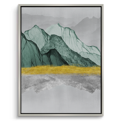 Emerald Horizons - canvas