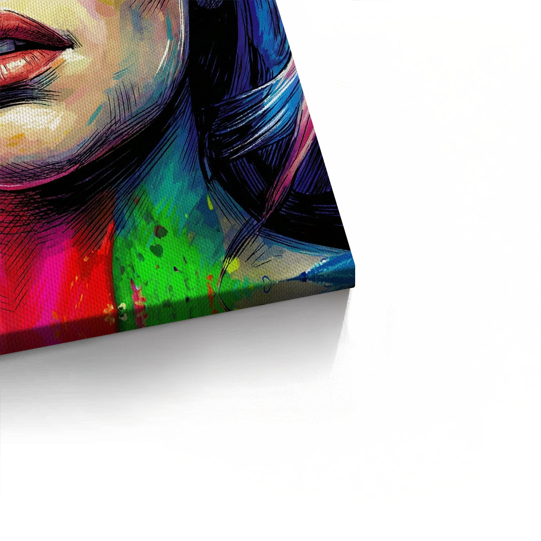 2Emilia Clarke Pop Art - Canvas