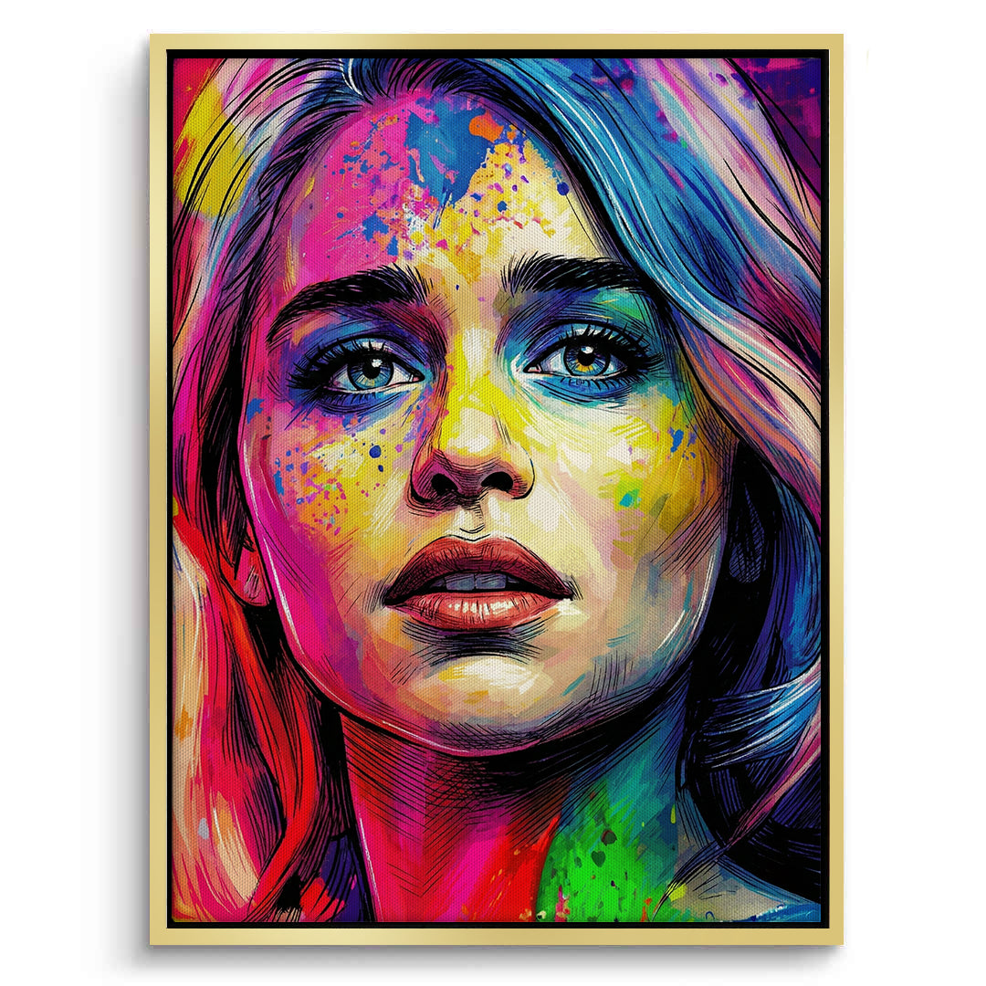 2Emilia Clarke Pop Art - Canvas