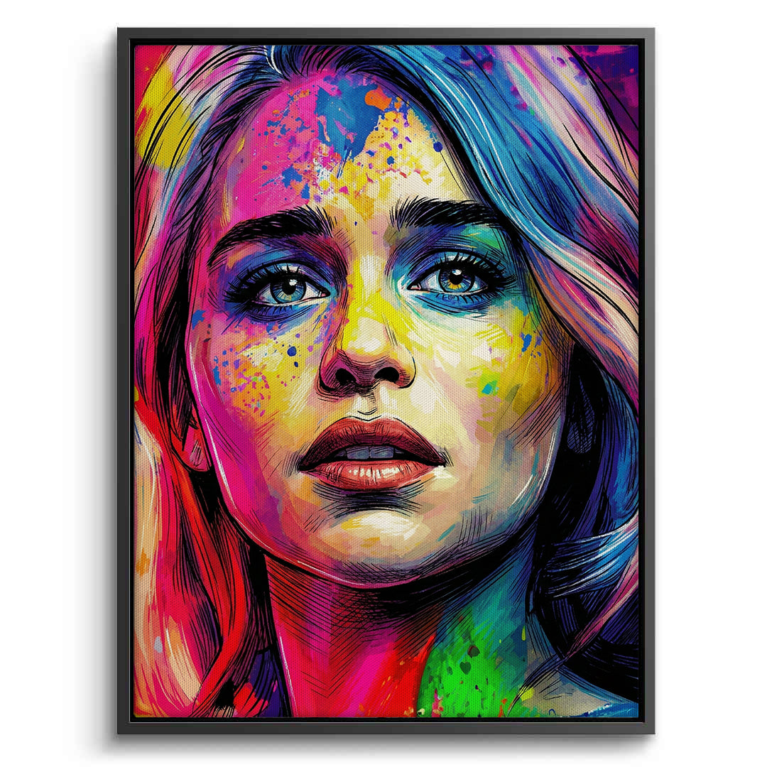 2Emilia Clarke Pop Art - Canvas
